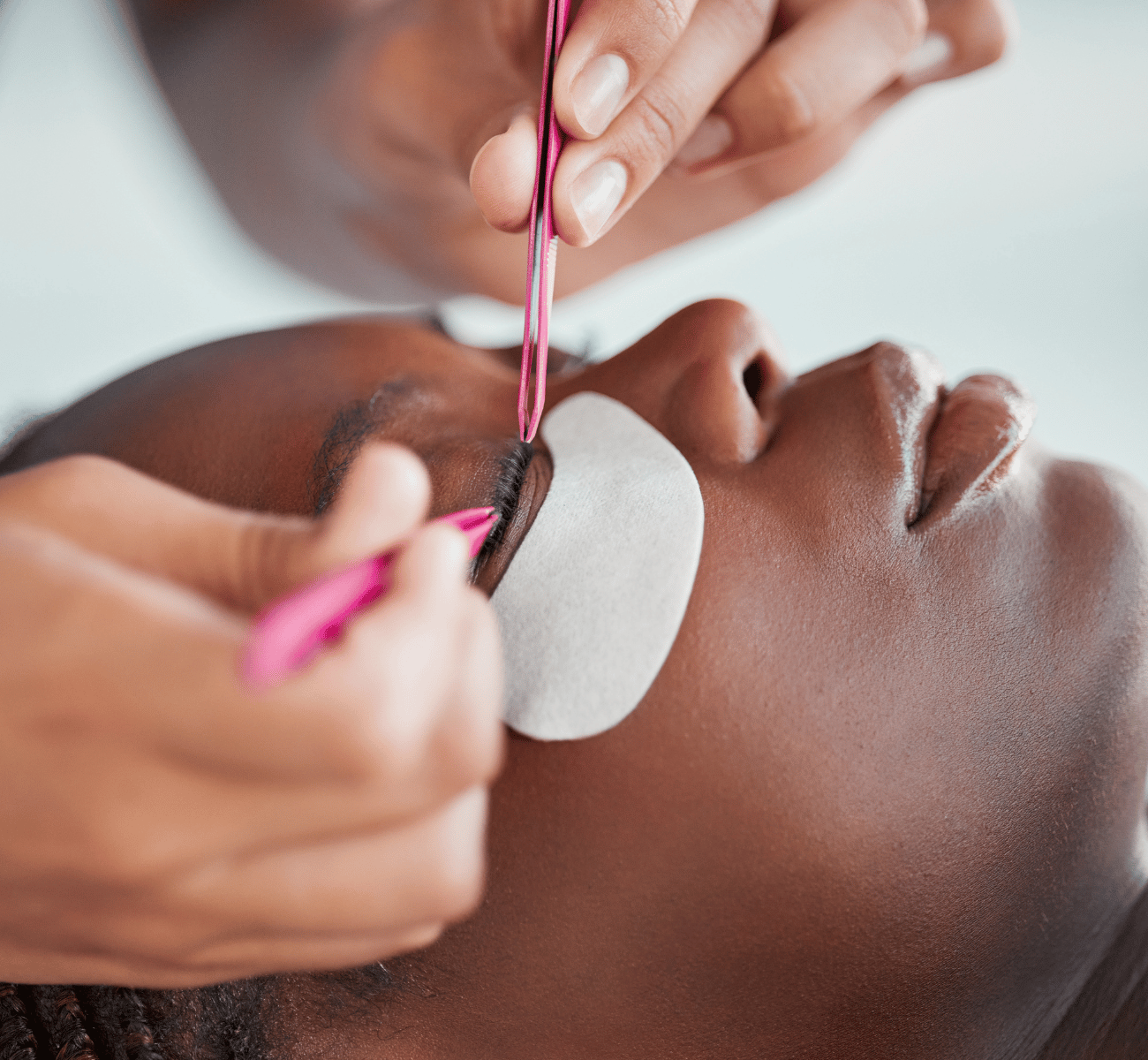 Classic eyelash extensions